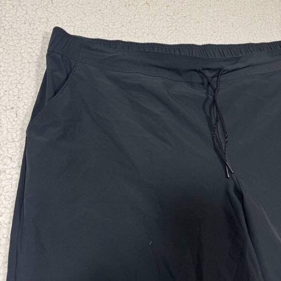 Lands End Swim Shorts Women's 24W Swimsuit Bottoms Black Plus Pockets Beach - Picture 2 of 6